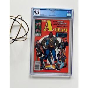 A-Team #1 (1984) CGC 9.2 Newsstand | Marvel - TV Adaptation Comic book